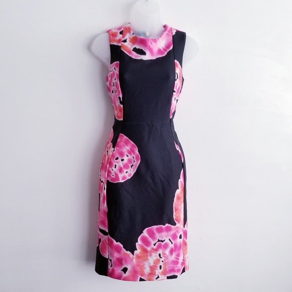 Calvin Klein Dresses & Skirts - Calvin Klein Black Pink & Orange